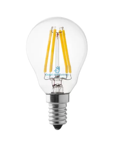 Wiva 12100508 Kabelgebundene Kugel klar E14 4W 2500K